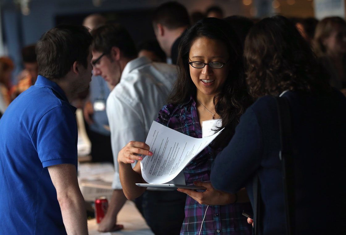 "Panicking and wildly applying to jobs really works against you. So clarity first, and strategy second is really important.”