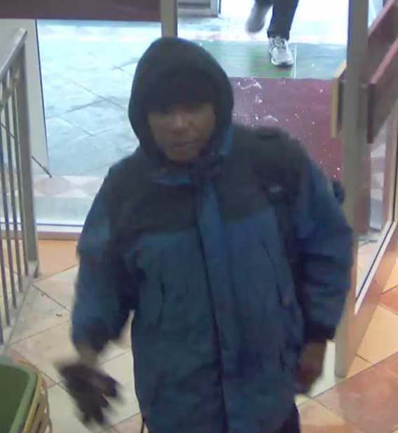 Police are looking for this man, suspected of stealing multiple credit cards and credit card fraud. 