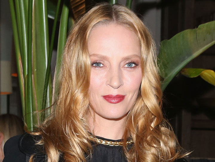 Actress Uma Thurman almost unrecognizable as she steps out in NYC ...