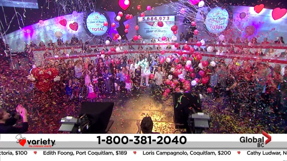 Variety Show of Hearts telethon raises $5.9 million for children - image
