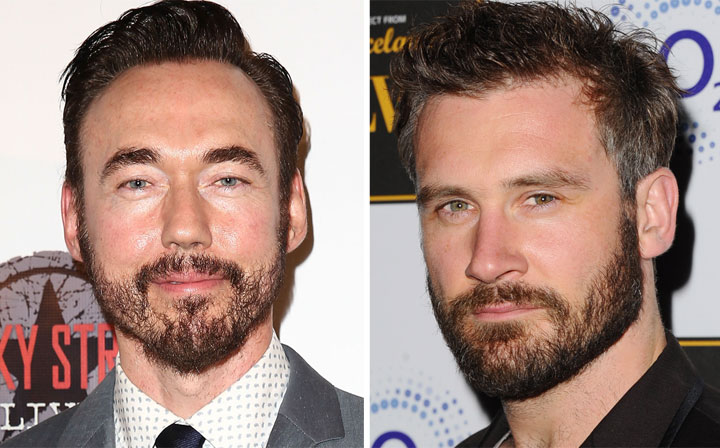 Kevin Durand and Clive Standen of 'Vikings.'.