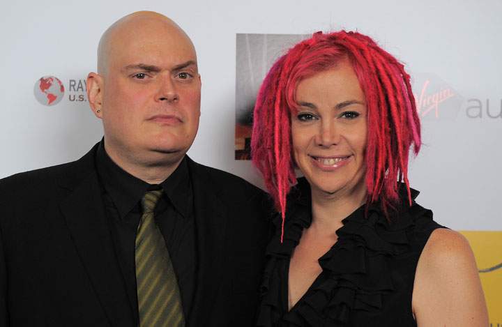 Andy Wachowski and Lana Wachowski, pictured in October 2013.