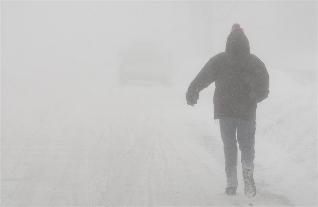 Environment Canada says conditions should improve by midnight.