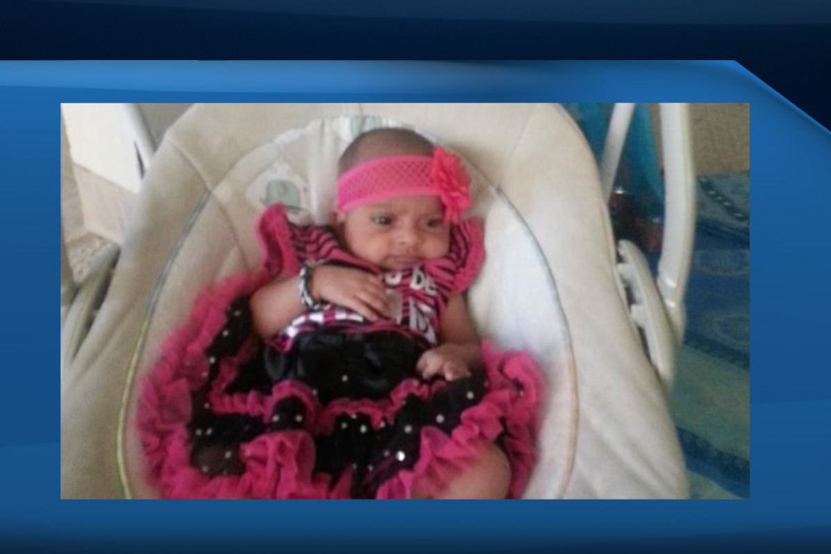 8 month old Zara Hassan died in Fort McMurray on February 22.
