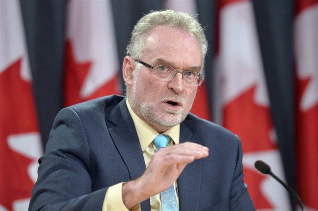 Auditor General of Canada Michael Ferguson speaks in Ottawa on May 6, 2014. 
