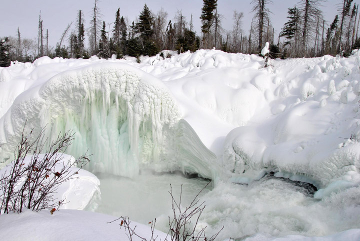 March 10: This Your Saskatchewan photo of the Nistowiak Falls was taken by Judy King at Stanley Mission.