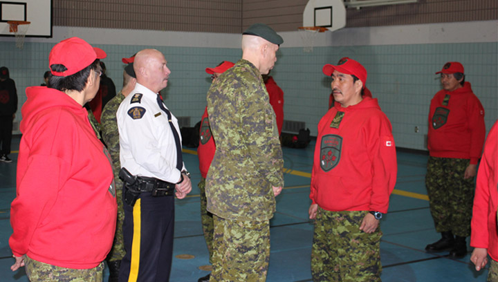Wollaston Lake RCMP honours Canadian Ranger Patrol Group for their efforts in northern Saskatchewan.