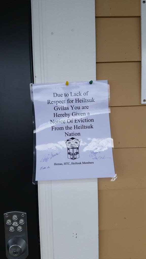 Heiltsuk Nation occupying DFO office to protest commercial fishery - image