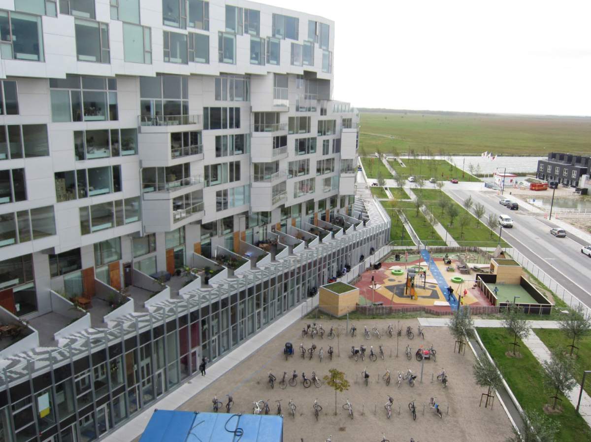 A housing complex in Copenhagen