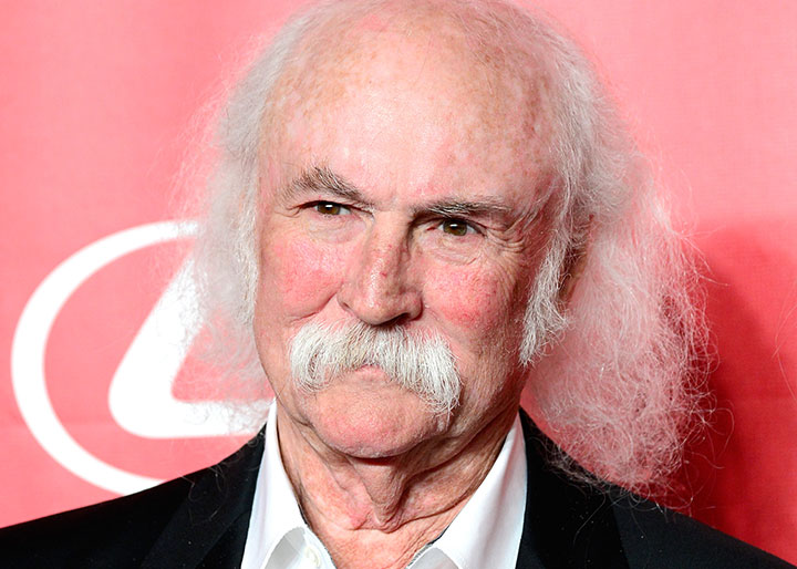 David Crosby, pictured in February 2015.