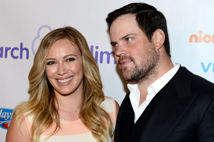 Hilary Duff and Mike Comrie, pictured in December 2012.
