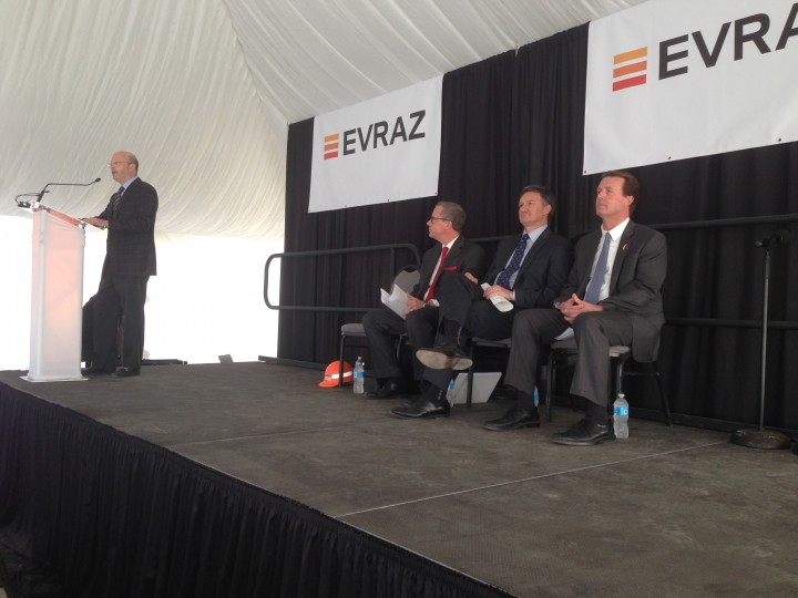 Evraz North America will be investing around $200 million at its facility in Regina.