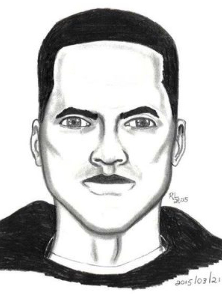 Composite sketch of sexual assault suspect released by police.