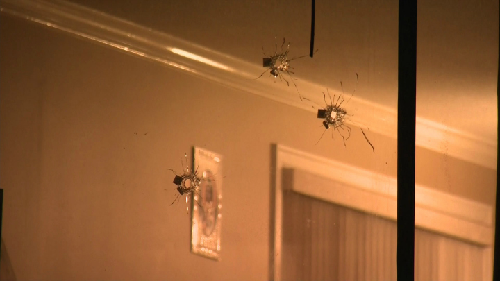 Multiple gunshots were heard near a Surrey home on March 15, 2015.