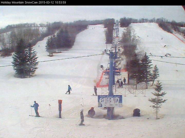 Holiday Mountain snow cam