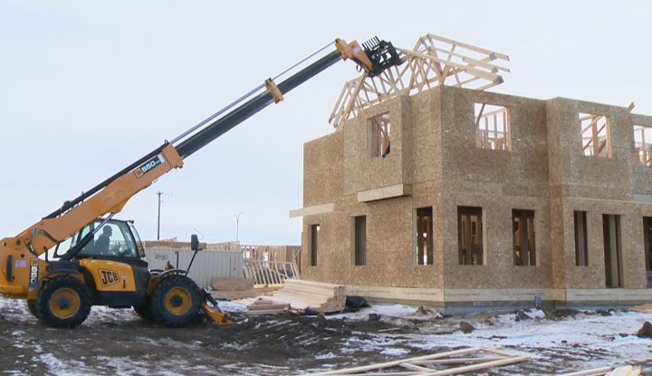 February housing starts in the Saskatoon census metropolitan area up compared to 2014, according to CMHC.