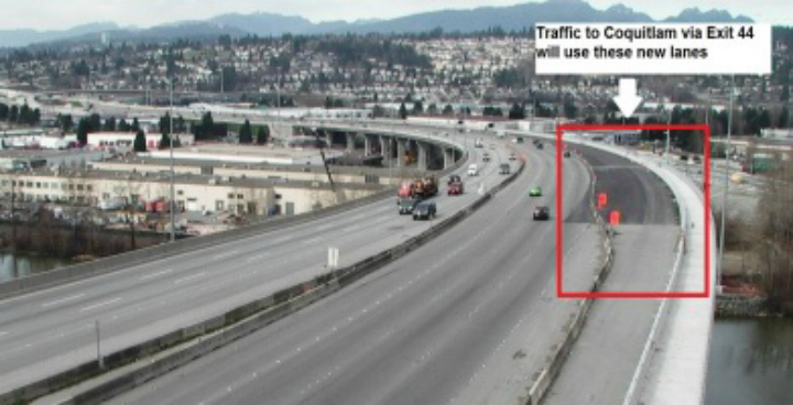A look at the new traffic pattern changes at the Port Mann Bridge.