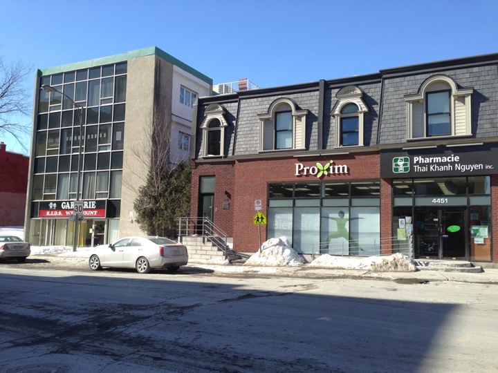 A pharmacy in Westmount was being robbed when Montreal firefighters intervened in November 2014.