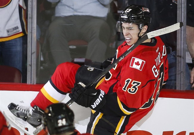 Calgary Flames Johnny Gaudreau is the NHL's 1st Star of the Week.