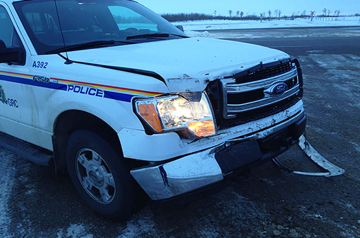 Two people are facing a number of charges after a police chase in west-central Saskatchewan early Friday morning.