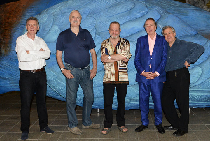 Members of Monty Python, pictured in July 2014.