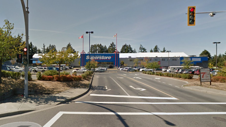 The front of the Nanaimo Superstore location.