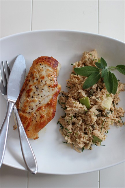 Celery root It's not pretty but it's pretty tasty in slaw