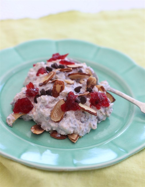 An overnight oat pudding that makes a healthy breakfast easy