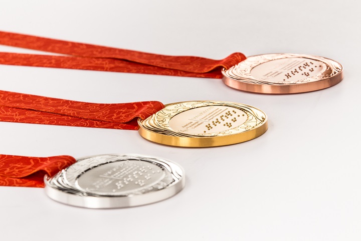 File photo of 2015 Pan Am/Parapan Am Games medals.