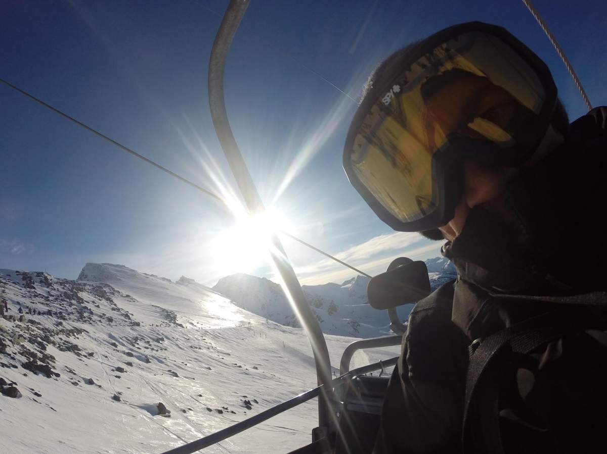 Pierre Marc Jette is only nine days away from cracking the world record for most vertical feet skied in one year, but his goal is much more than just skiing. 