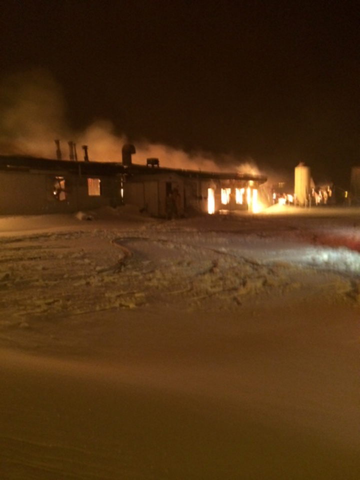Pig barn fire Kola Manitoba