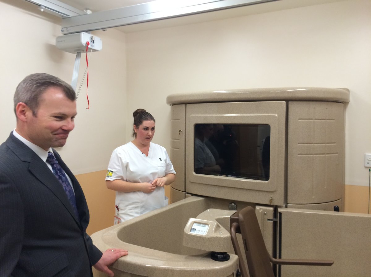When planning for the building, Health Minister Dustin Duncan said combining the medical clinic with the long-term care facility was a priority.
