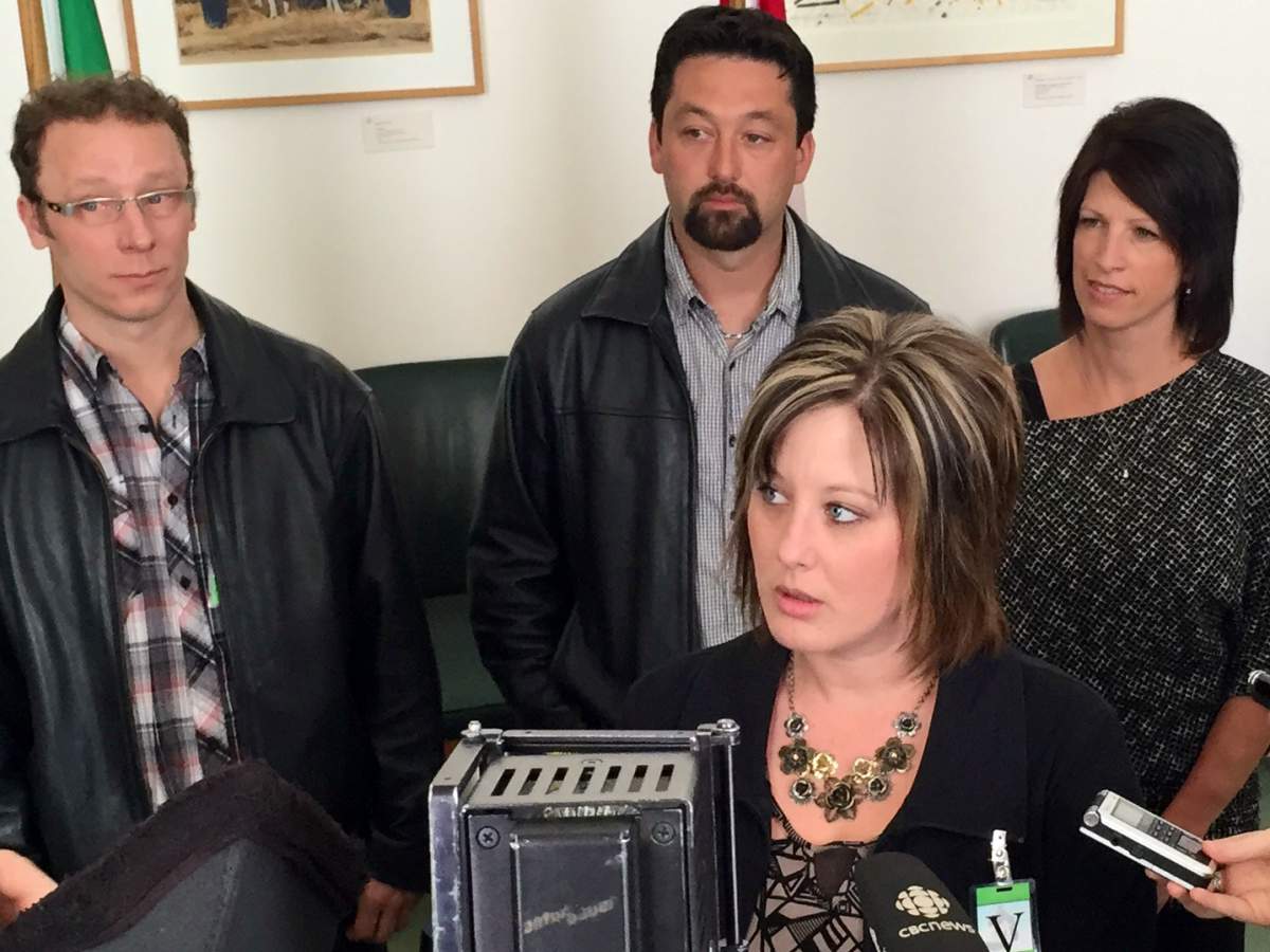 Parents shared their concerns about air quality and overall disrepair of P.J. Gillen School in Esterhazy.