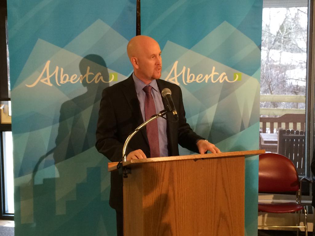 Minster of Seniors Jeff Johnson says $80 million will go towards upgrading Alberta senior facilities, Tuesday, March 10, 2015. 