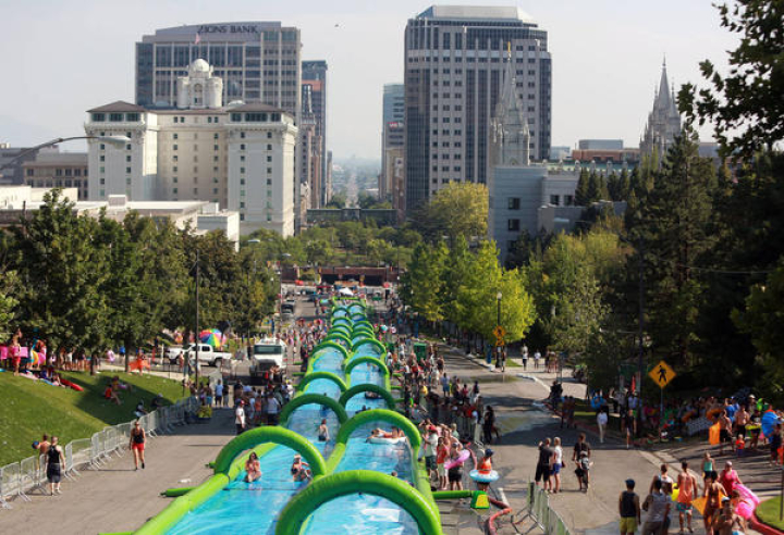 Huge slip-and-slide coming to North Vancouver this August - BC ...