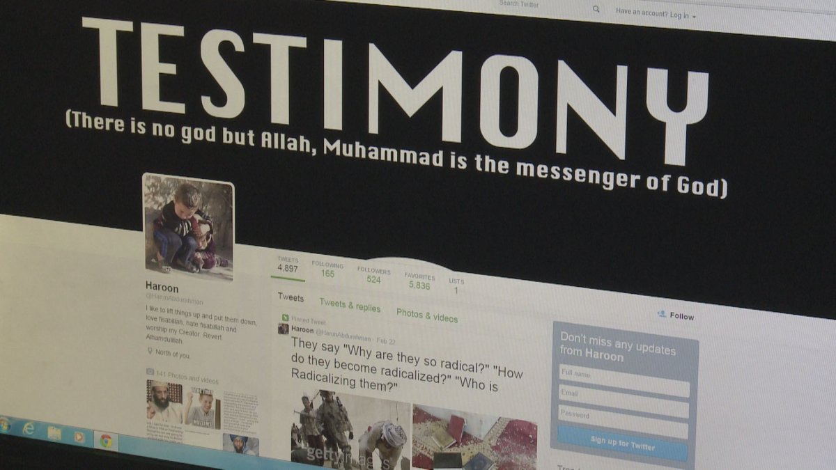 A young man’s social media activity triggers concern from members of Winnipeg’s Muslim community. They fear he’s embraced a radical view of Islam.