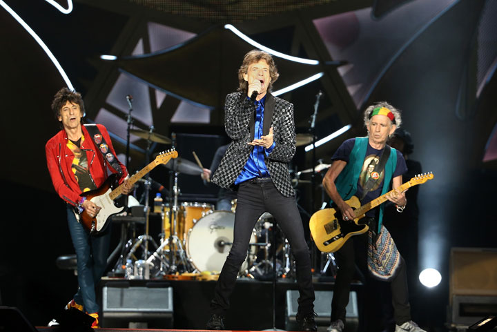 The Rolling Stones, pictured in November 2014.