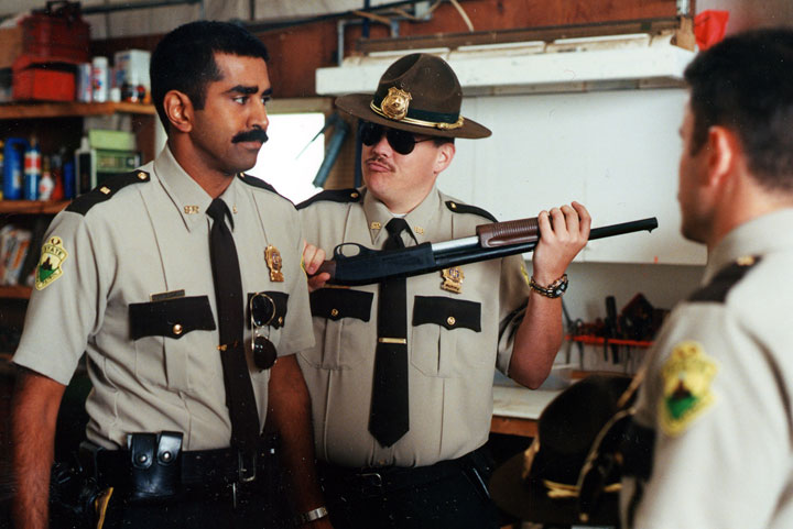 A scene from 'Super Troopers.'.