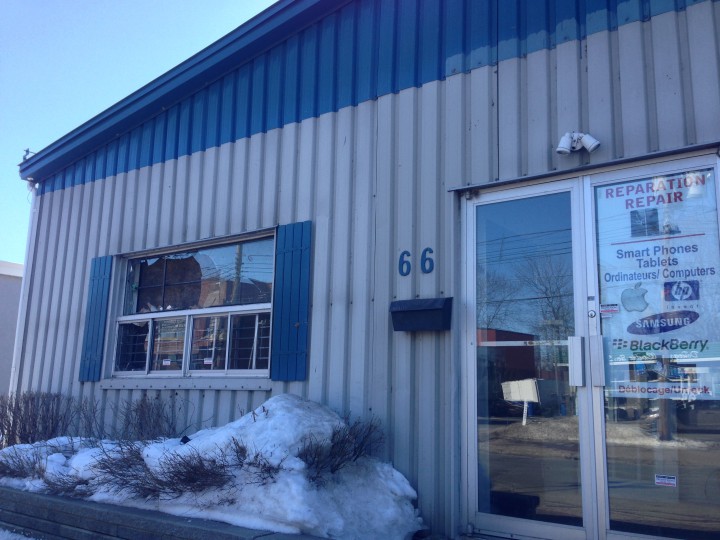 Montreal police raided a building in Pointe-Claire on March 11, 2015.