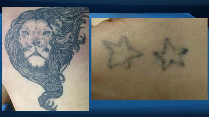 The Saskatoon Police Service has released these tatoo photos to help identify the victim.