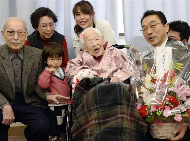 Japan's Misao Okawa passed away at the age of 117.
