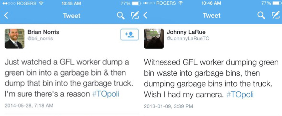 Garbage collector removed from route after video shows him leaving garbage - image