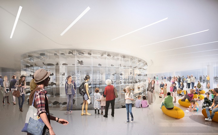 Artist impression of planned Inuit Art Centre at the Winnipeg Art Gallery.