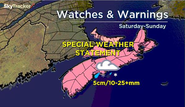 Environment Canada is warning Nova Scotians about new winter weather headed their way.
