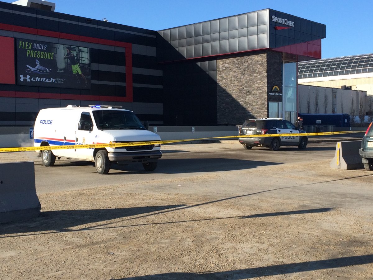 A portion of West Edmonton Mall was closed to shoppers Tuesday today as police investigated a suspicious package. 