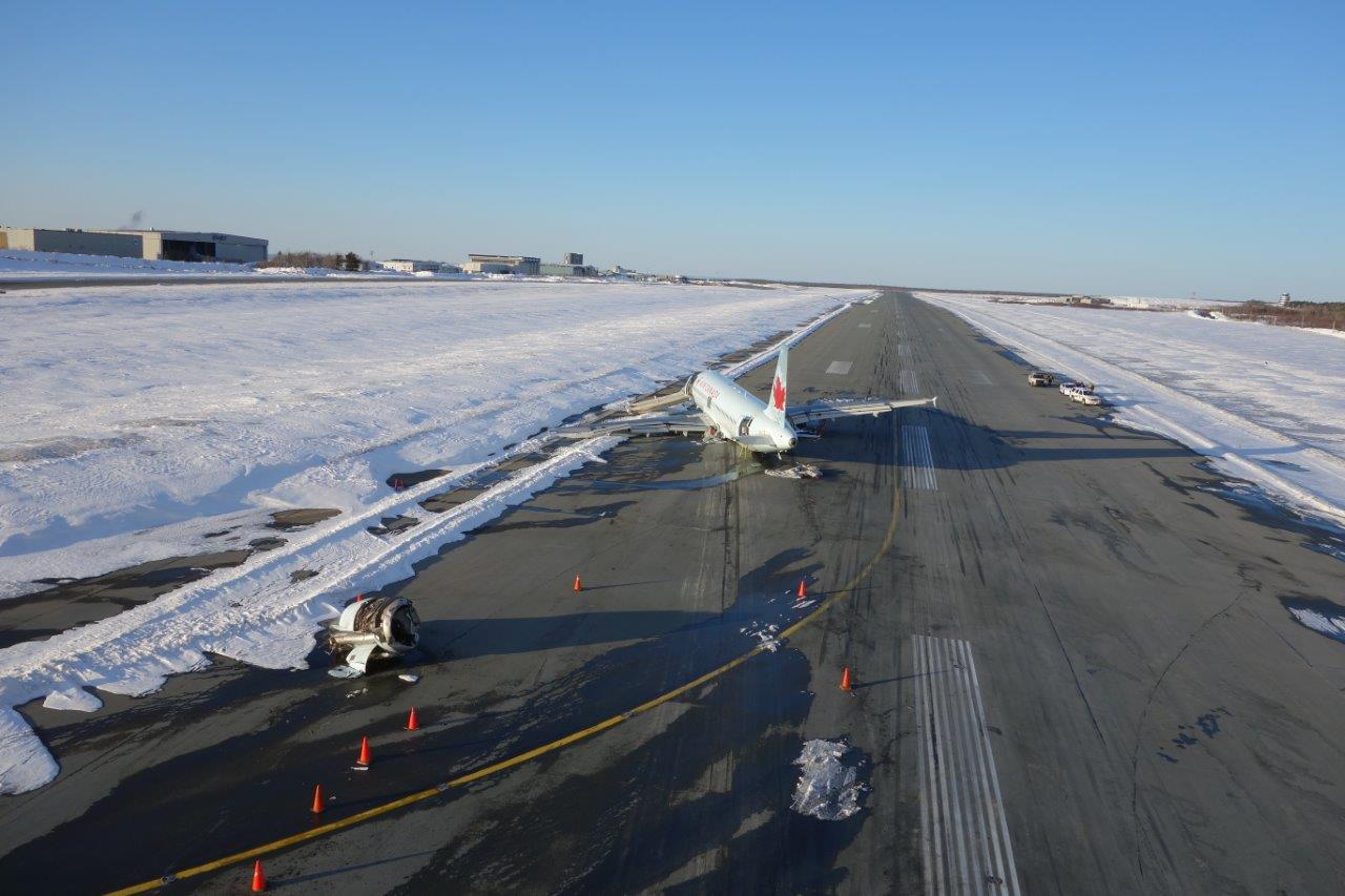 New Photos Show Aerial View Of Air Canada Flight 624 Crash Site   Ac624 Rcmp Drone 2 