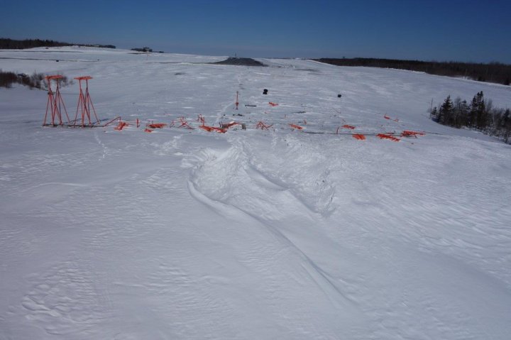 New photos show aerial view of Air Canada flight 624 crash site ...