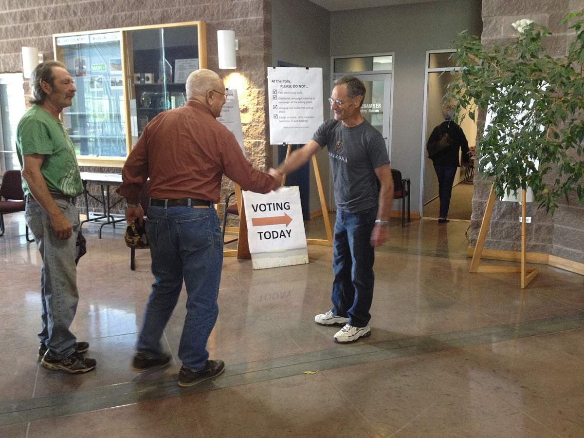 More than 2,850 voters have cast their votes during the advance polls of the trail trail referendum.