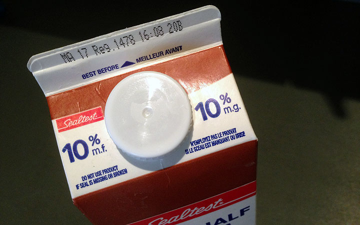 ‘Best before’ dates only apply to unopened packages and are required on items that will keep fresh for 90 days or less.