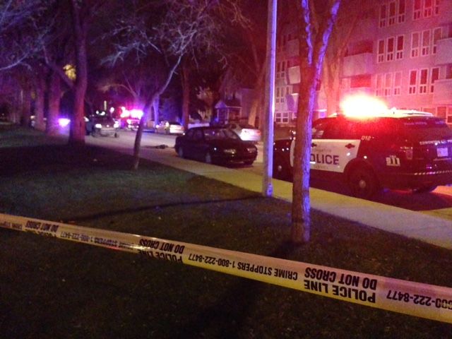 A man was taken to hospital early Friday morning after being shot in central Edmonton’s Boyle Street neighbourhood. April 24, 2015.